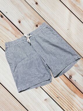 Express M linen cotton pull on shorts